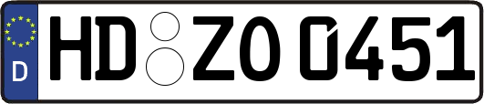 HD-ZO0451