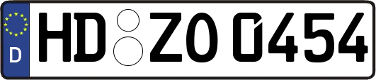 HD-ZO0454
