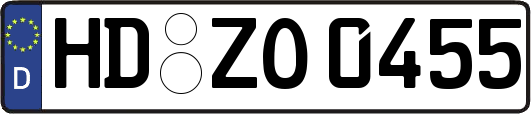HD-ZO0455