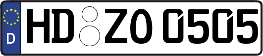 HD-ZO0505