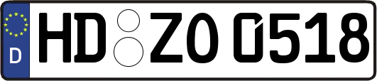 HD-ZO0518
