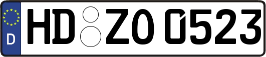 HD-ZO0523