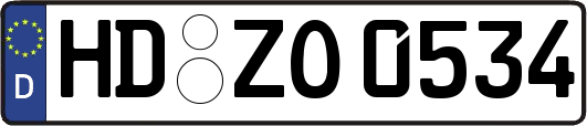 HD-ZO0534