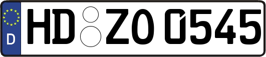HD-ZO0545