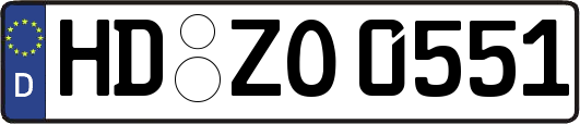 HD-ZO0551