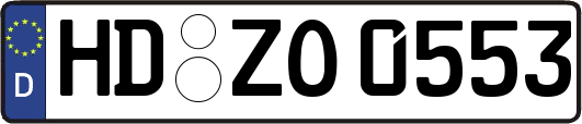 HD-ZO0553