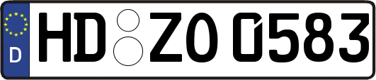 HD-ZO0583