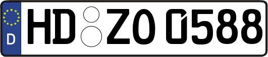 HD-ZO0588