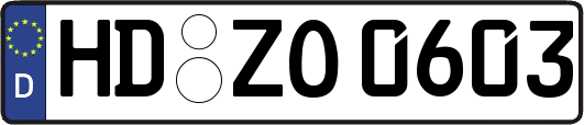 HD-ZO0603