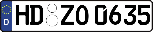 HD-ZO0635