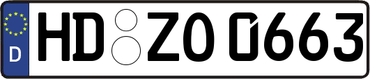 HD-ZO0663