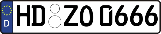 HD-ZO0666