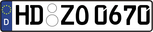 HD-ZO0670