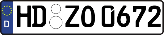 HD-ZO0672