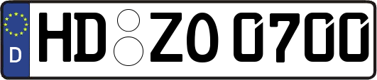 HD-ZO0700