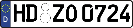 HD-ZO0724