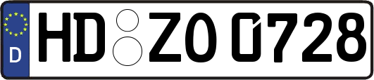 HD-ZO0728