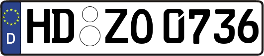 HD-ZO0736