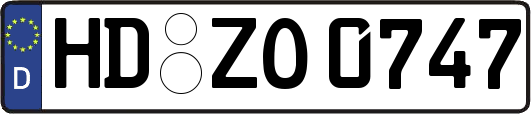 HD-ZO0747