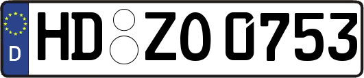 HD-ZO0753