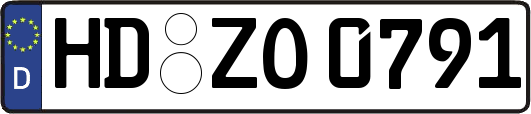 HD-ZO0791
