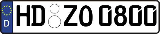 HD-ZO0800