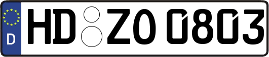 HD-ZO0803