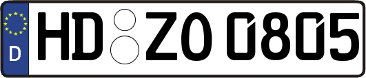 HD-ZO0805