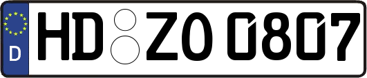 HD-ZO0807