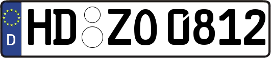 HD-ZO0812