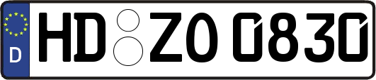 HD-ZO0830