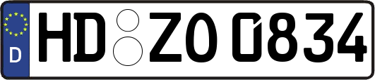 HD-ZO0834