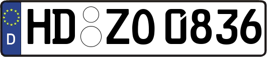 HD-ZO0836
