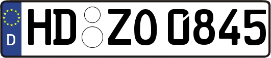 HD-ZO0845