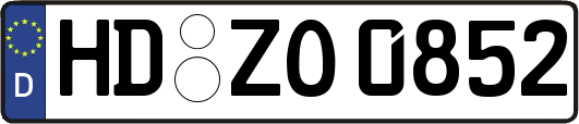 HD-ZO0852