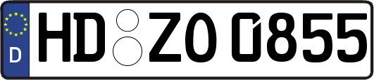 HD-ZO0855