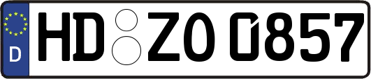 HD-ZO0857
