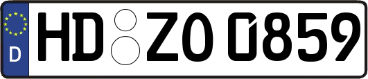 HD-ZO0859