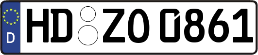 HD-ZO0861