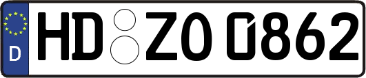 HD-ZO0862