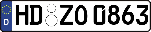 HD-ZO0863