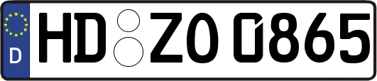 HD-ZO0865