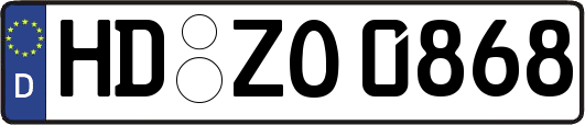HD-ZO0868