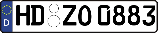 HD-ZO0883