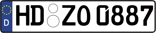 HD-ZO0887