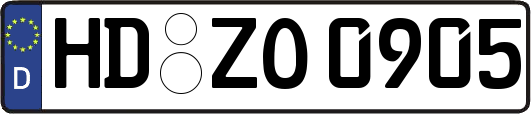 HD-ZO0905