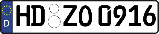 HD-ZO0916