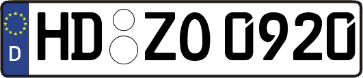 HD-ZO0920