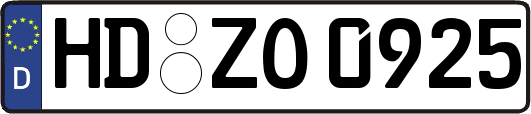 HD-ZO0925