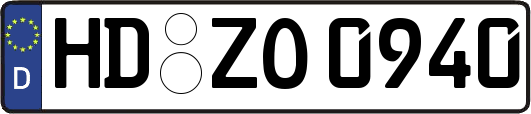HD-ZO0940